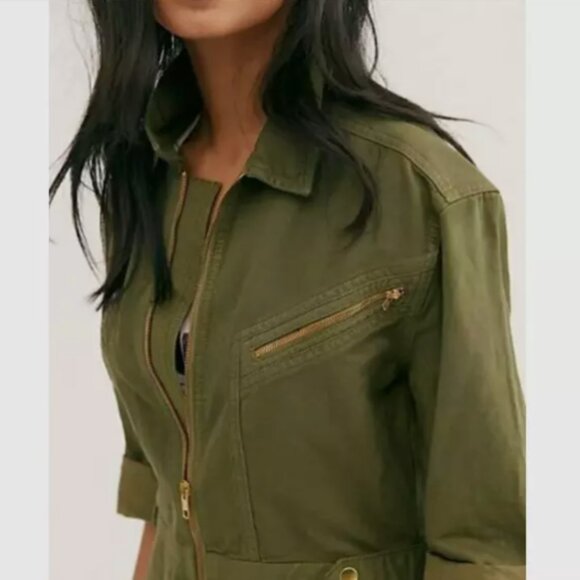 Free People Isla Flight Romper - Picture 3 of 16